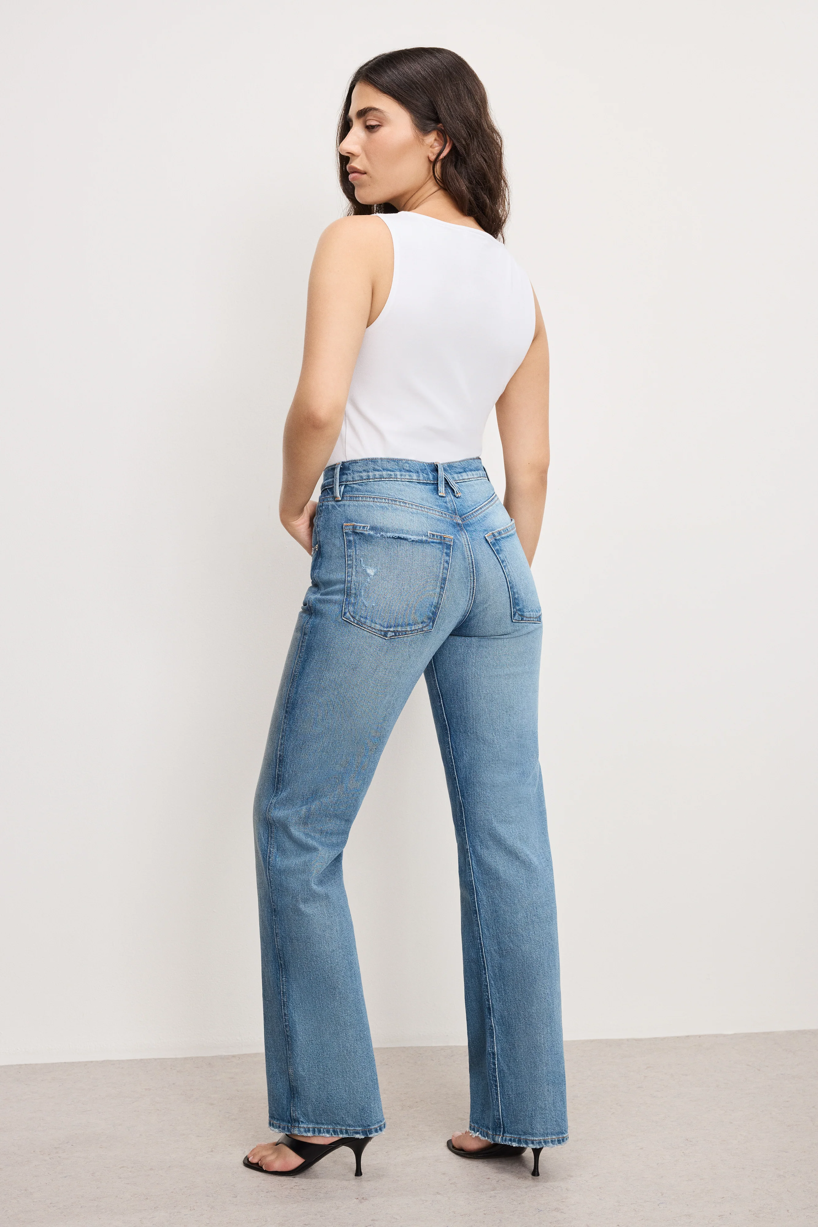 GOOD COWBOY PETITE BOOTCUT JEANS Indigo998