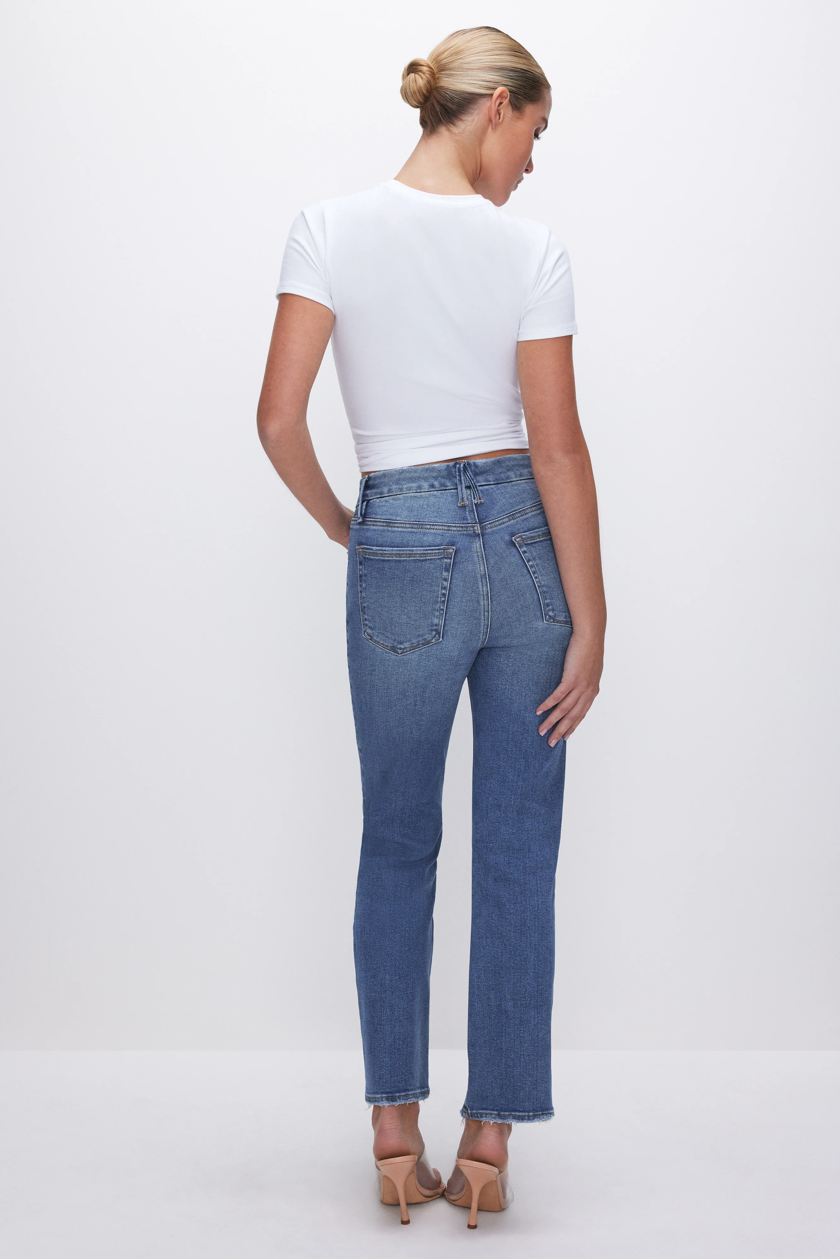 ALWAYS FITS GOOD LEGS STRAIGHT JEANS Indigo316 4 ALWAYS FITS GOOD LEGS STRAIGHT JEANS Indigo316