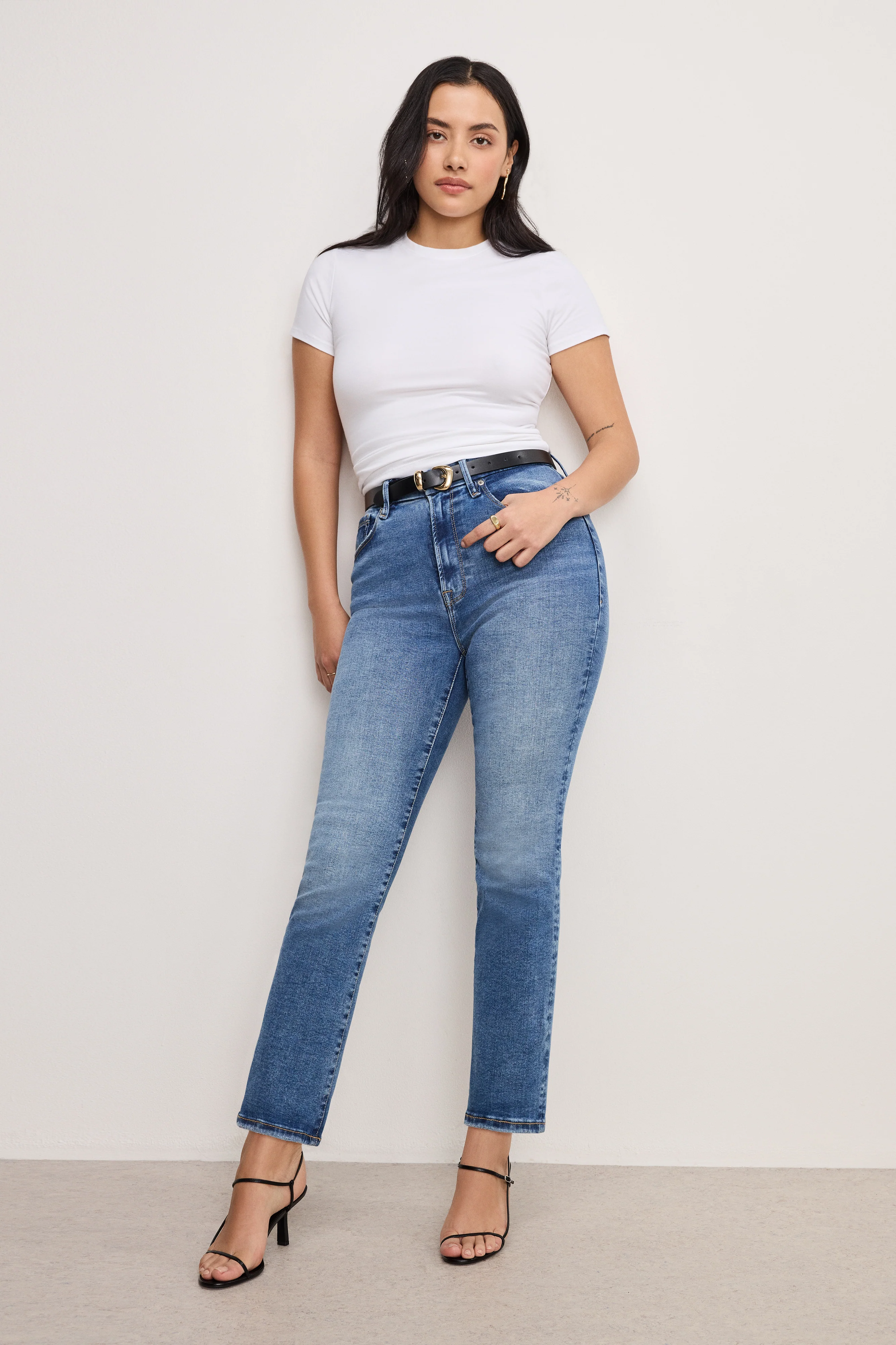 ALWAYS FITS GOOD LEGS STRAIGHT JEANS Indigo316 5 ALWAYS FITS GOOD LEGS STRAIGHT JEANS Indigo316
