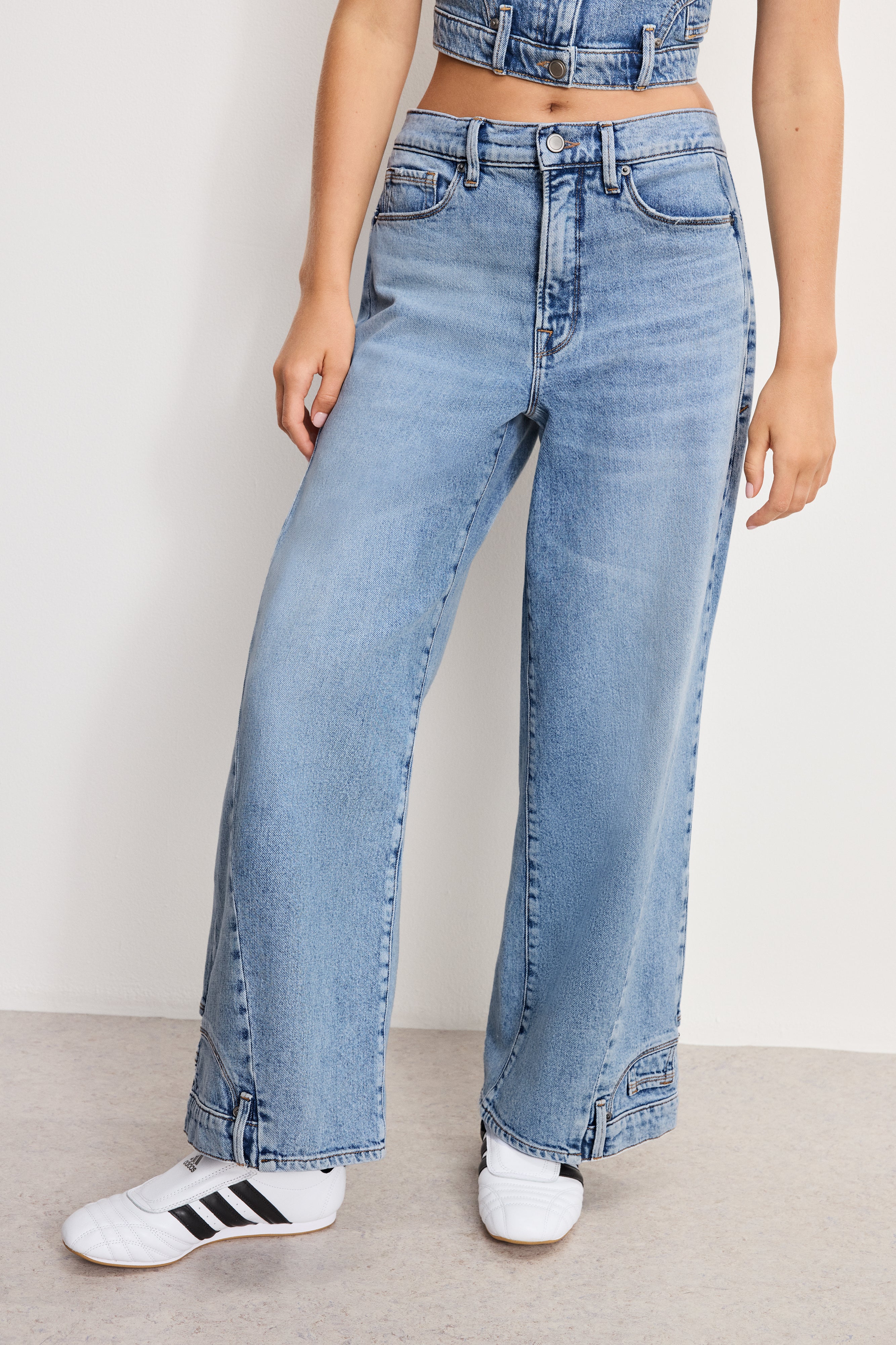 REWORKED WIDE LEG JEANS Indigo1083 3 REWORKED WIDE LEG JEANS Indigo1083