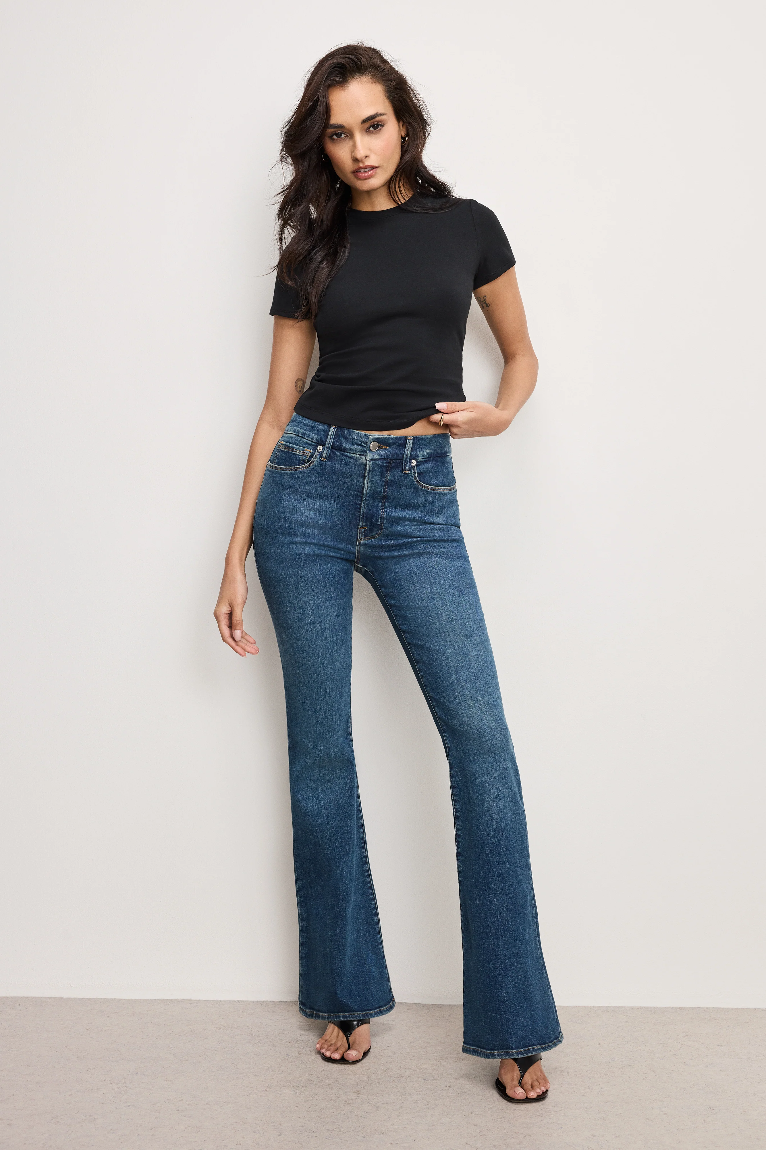 GOOD LEGS FLARE JEANS Blue004 5 GOOD LEGS FLARE JEANS Blue004