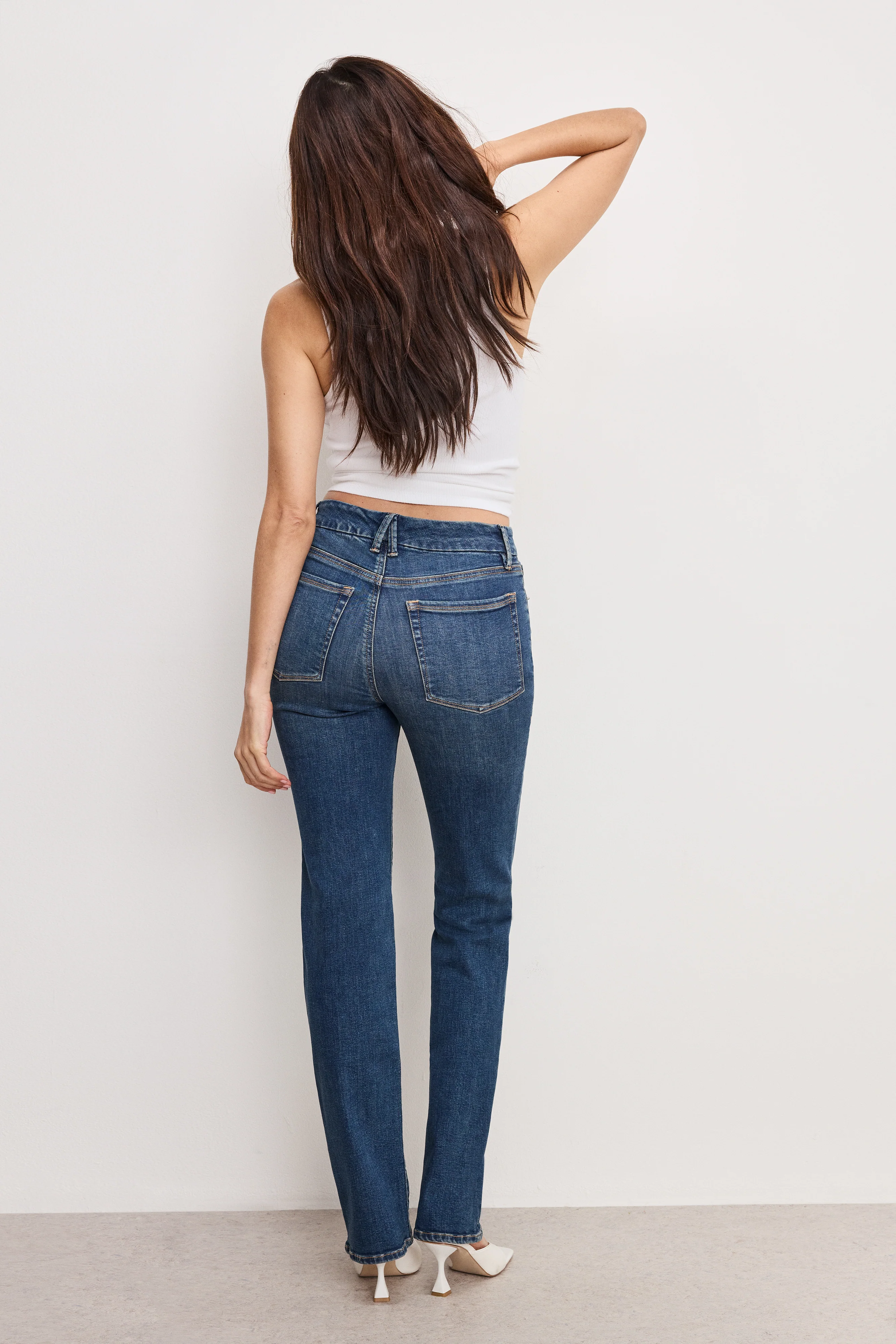 GOOD LEGS STRAIGHT JEANS LONG Blue004 6 GOOD LEGS STRAIGHT JEANS LONG Blue004