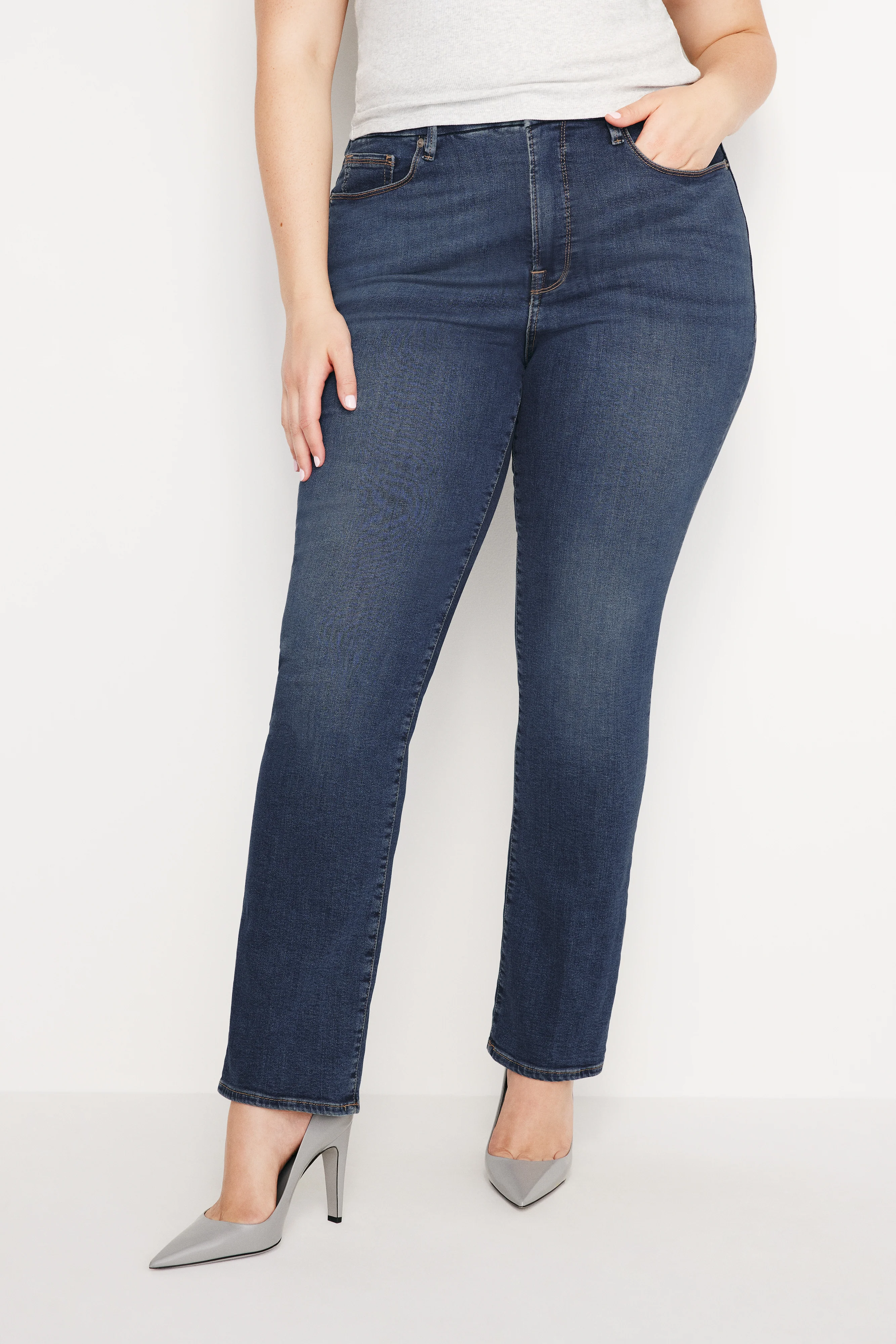 GOOD LEGS STRAIGHT JEANS LONG Blue004 9 GOOD LEGS STRAIGHT JEANS LONG Blue004