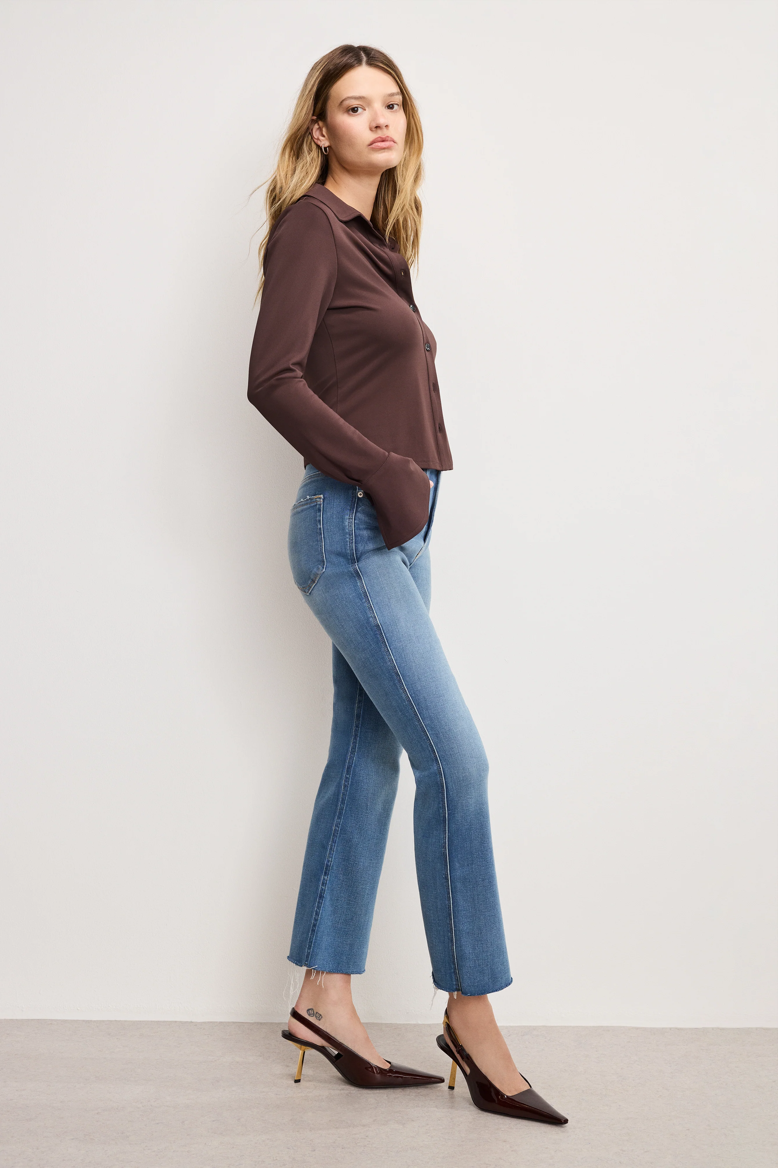 SOFT TECH GOOD KICK FLARE JEANS Indigo1026