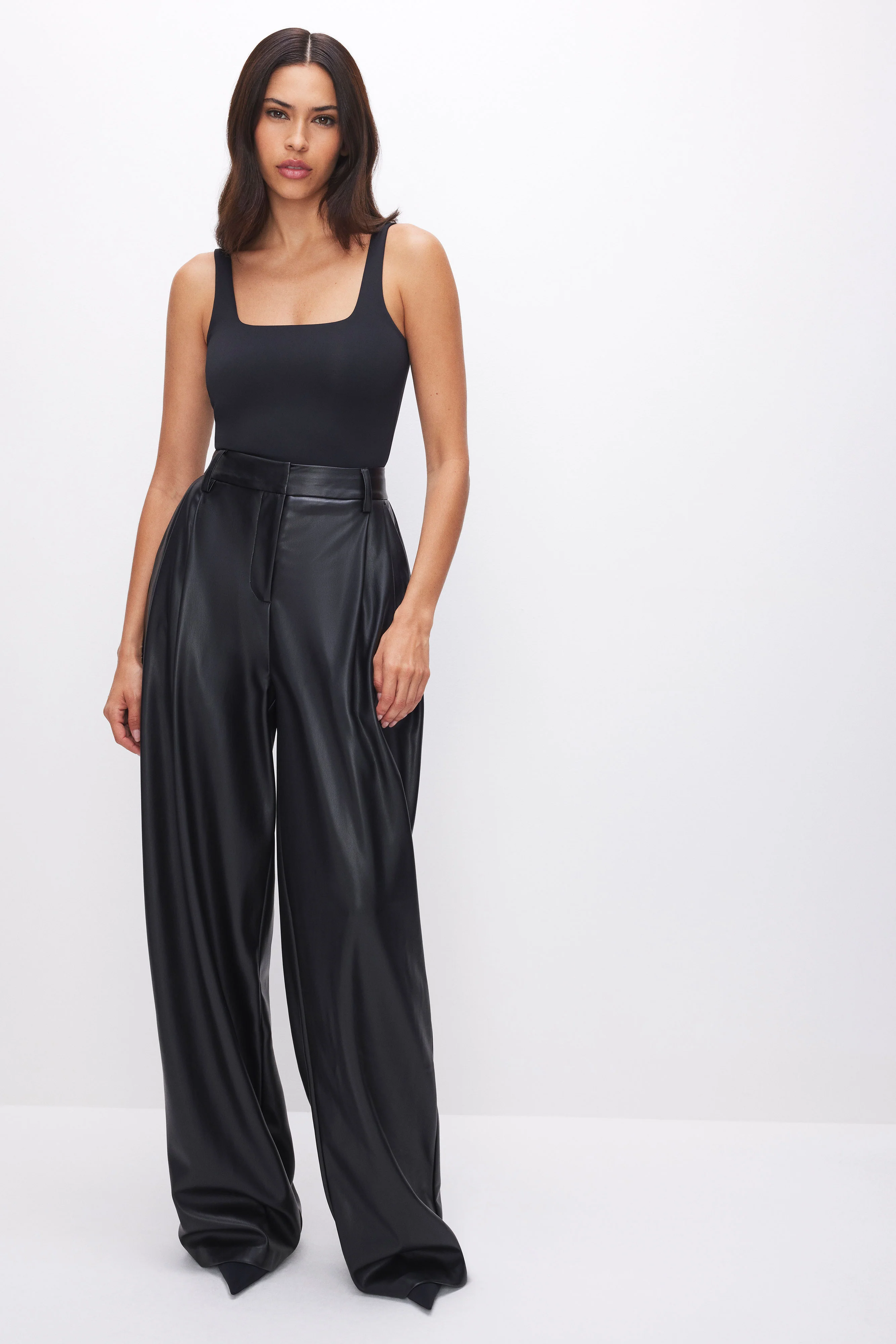 SCULPTING MODERN TANK BODYSUIT Black001 3 SCULPTING MODERN TANK BODYSUIT Black001