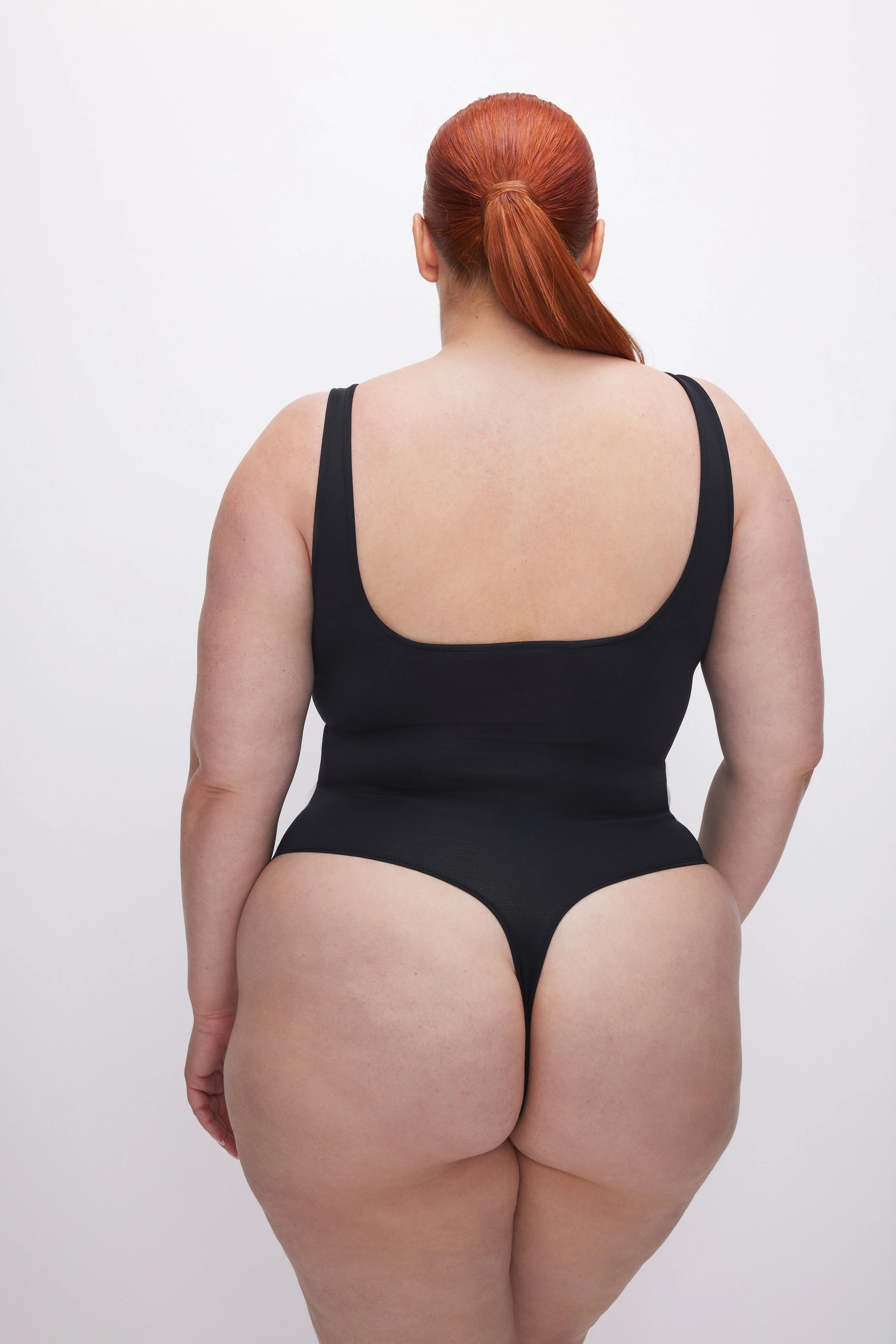 SCULPTING MODERN TANK BODYSUIT Black001 7 SCULPTING MODERN TANK BODYSUIT Black001