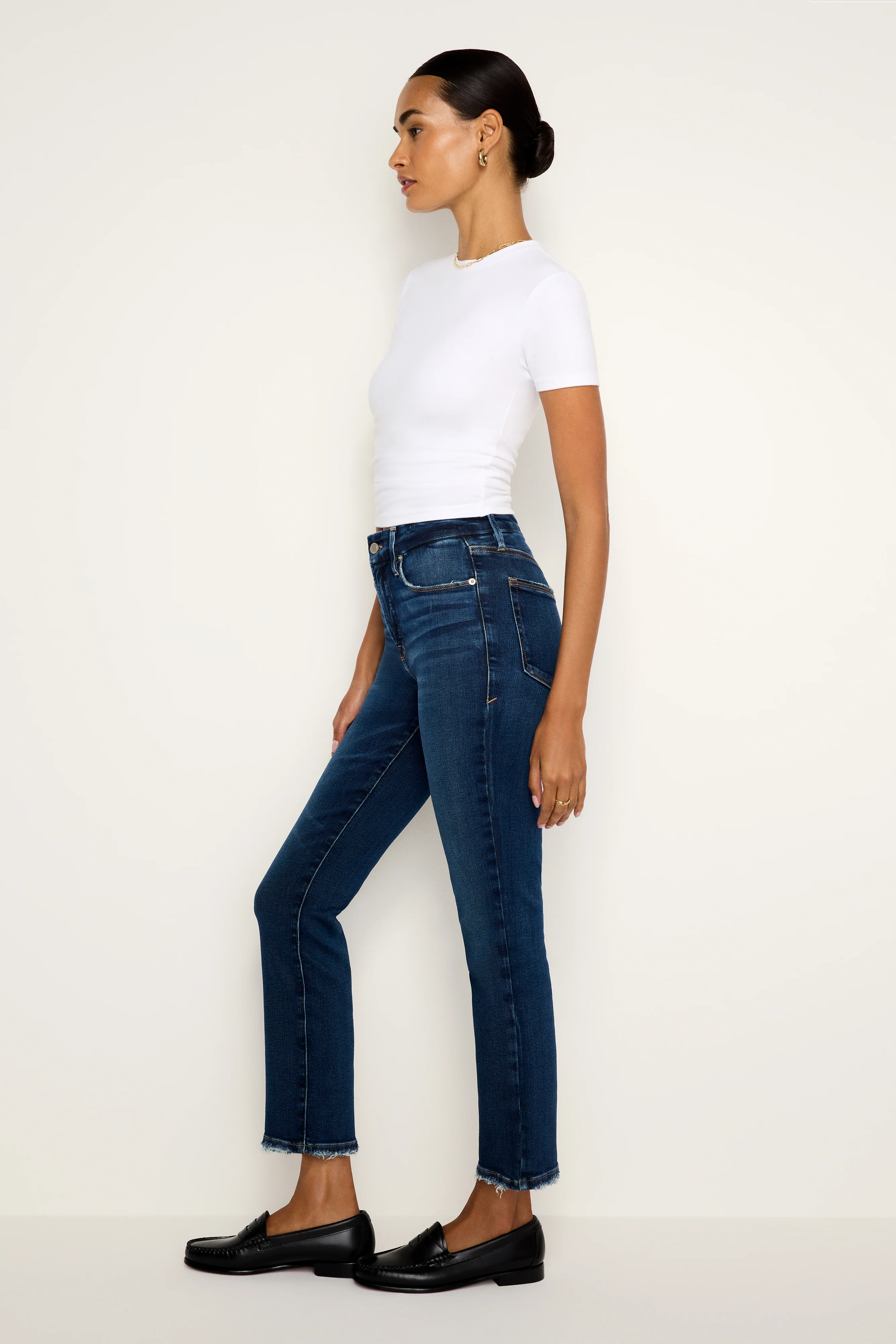 SOFT-TECH GOOD LEGS STRAIGHT JEANS Indigo511