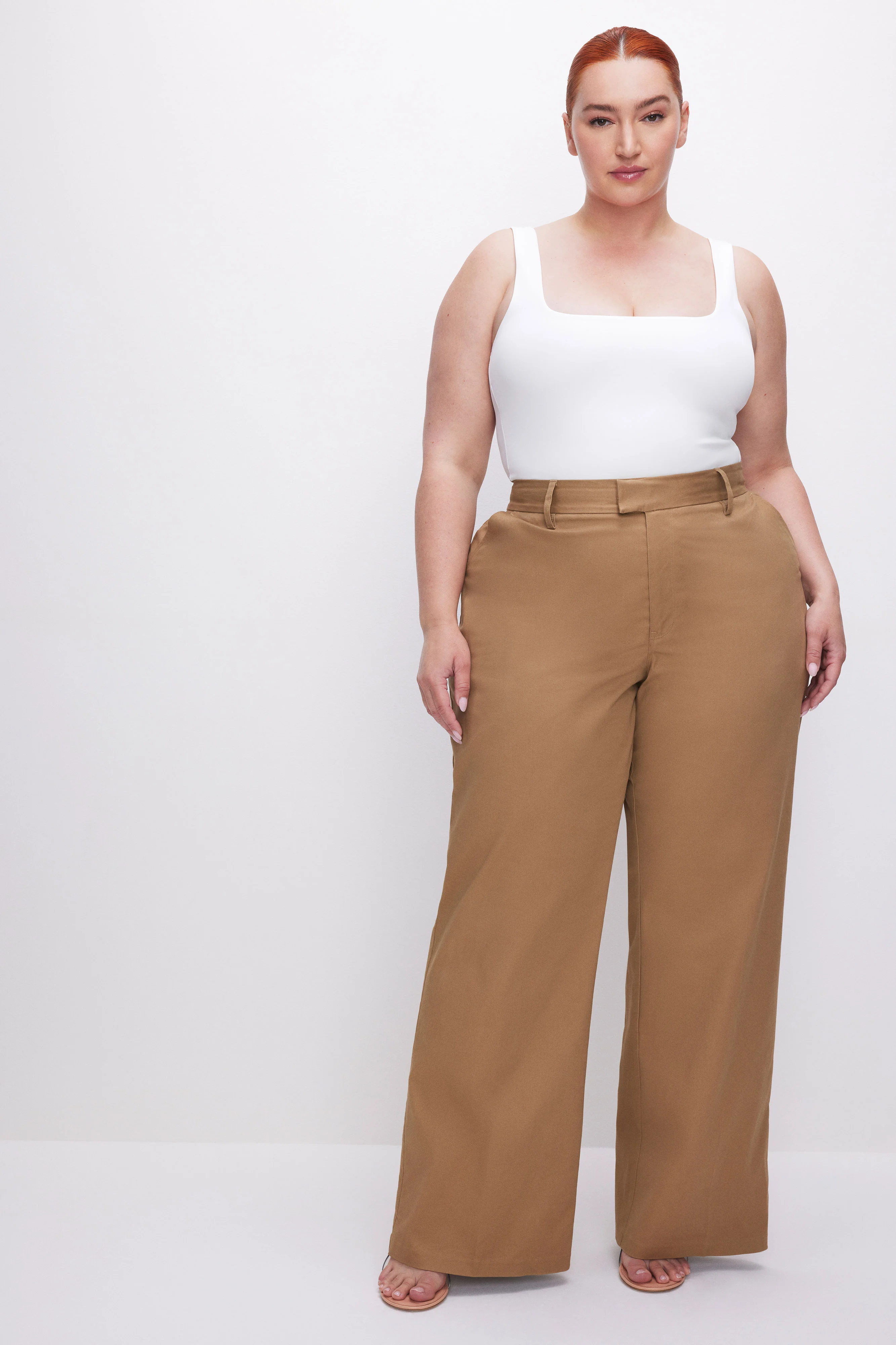 SCULPTING MODERN TANK BODYSUIT White001 7 SCULPTING MODERN TANK BODYSUIT White001